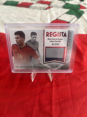 Rodri FUTERA UNIQUE Pre-Match Patch /4 Raw Mint